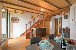 Perhepientalo, useita makuuhuoneita (Casa Angelina Panoramica - Monte Brè) | Ruokailu