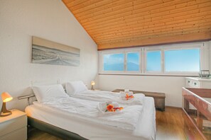 1 bedroom, laptop workspace, iron/ironing board, free WiFi - Casa Angelina Panoramica - Monte Bre (Lugano)