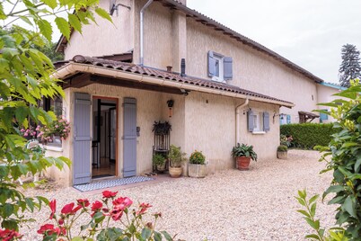 La Maison du lac Grobon - 3 chambres - jardin - Coeur du village