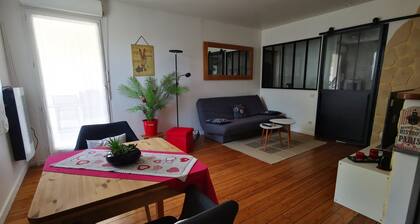 Appartement chaleureux proche Disney et Paris 44m2 pour 4 personnes