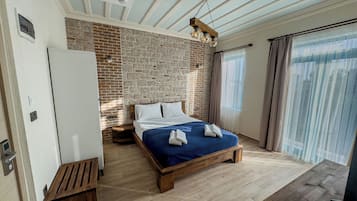 Double Room with Jacuzzi | Bettwäsche aus ägyptischer Baumwolle, hochwertige Bettwaren