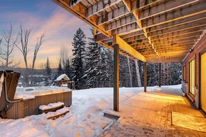 Baignoire à remous extérieure
