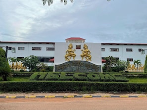 Fachada da propriedade