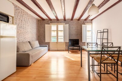 Perfectly located 2-bedroom place near Ramblas
