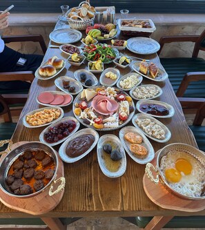 吃到飽自助式早餐