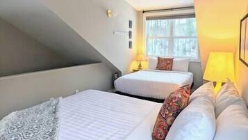 5 slaapkamers, een strijkplank/strijkijzer, wifi, beddengoed