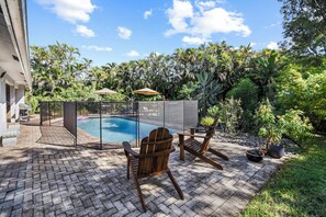 Una piscina climatizada