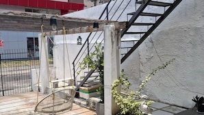 施設の正面