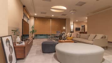 Premium Suite, 5 Bedrooms, Non Smoking | Living area | 60-inch flat-screen TV with digital channels