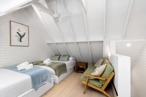 2 Schlafzimmer, Schreibtisch, kostenloses WLAN, Bettwäsche