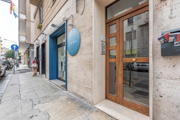 Facciata della struttura