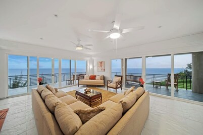 Waterfalling Estate is an oceanfront compound on the Big Island unlike any other