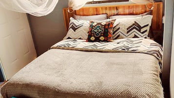 Ferienhütte | 1 Schlafzimmer, kostenloses WLAN, Bettwäsche