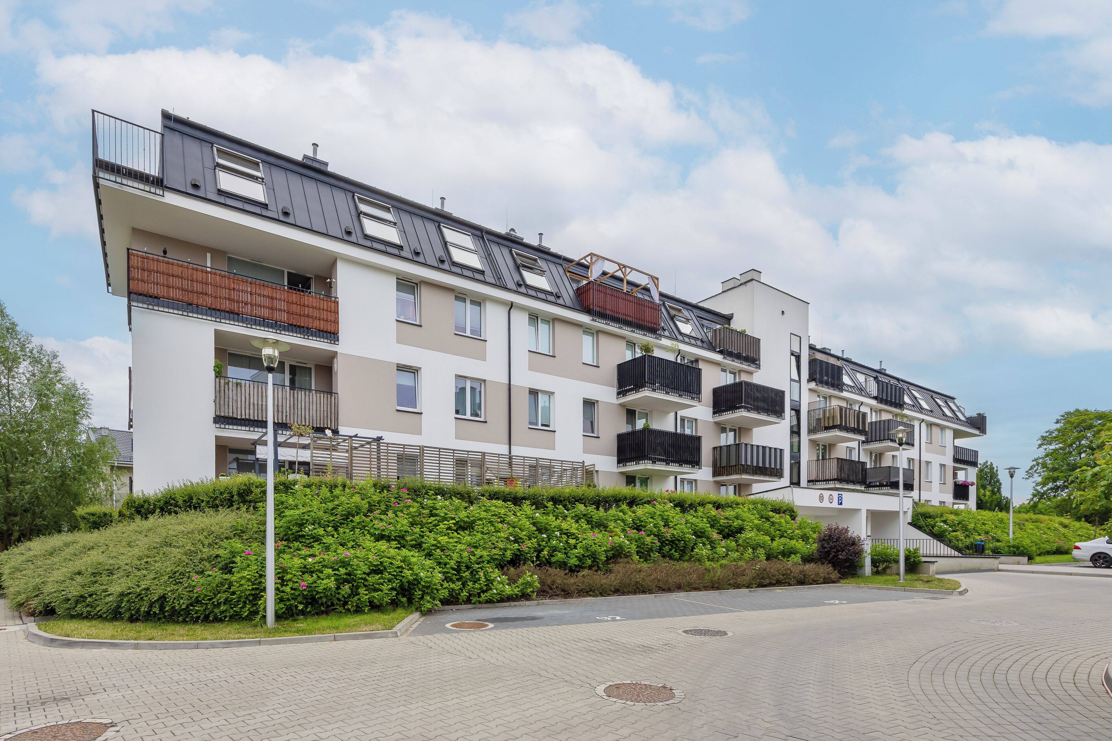 Fassade der Unterkunft