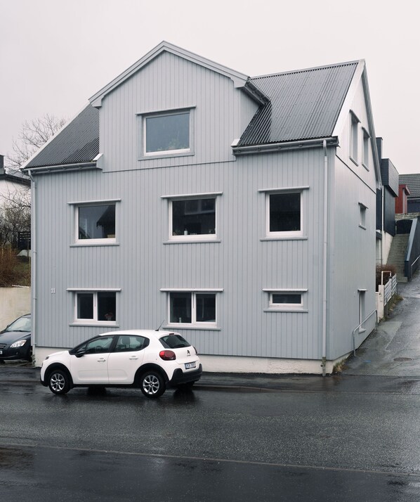 Fassade der Unterkunft