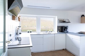 Family House | Private kitchen | Full-size fridge, oven, stovetop, dishwasher