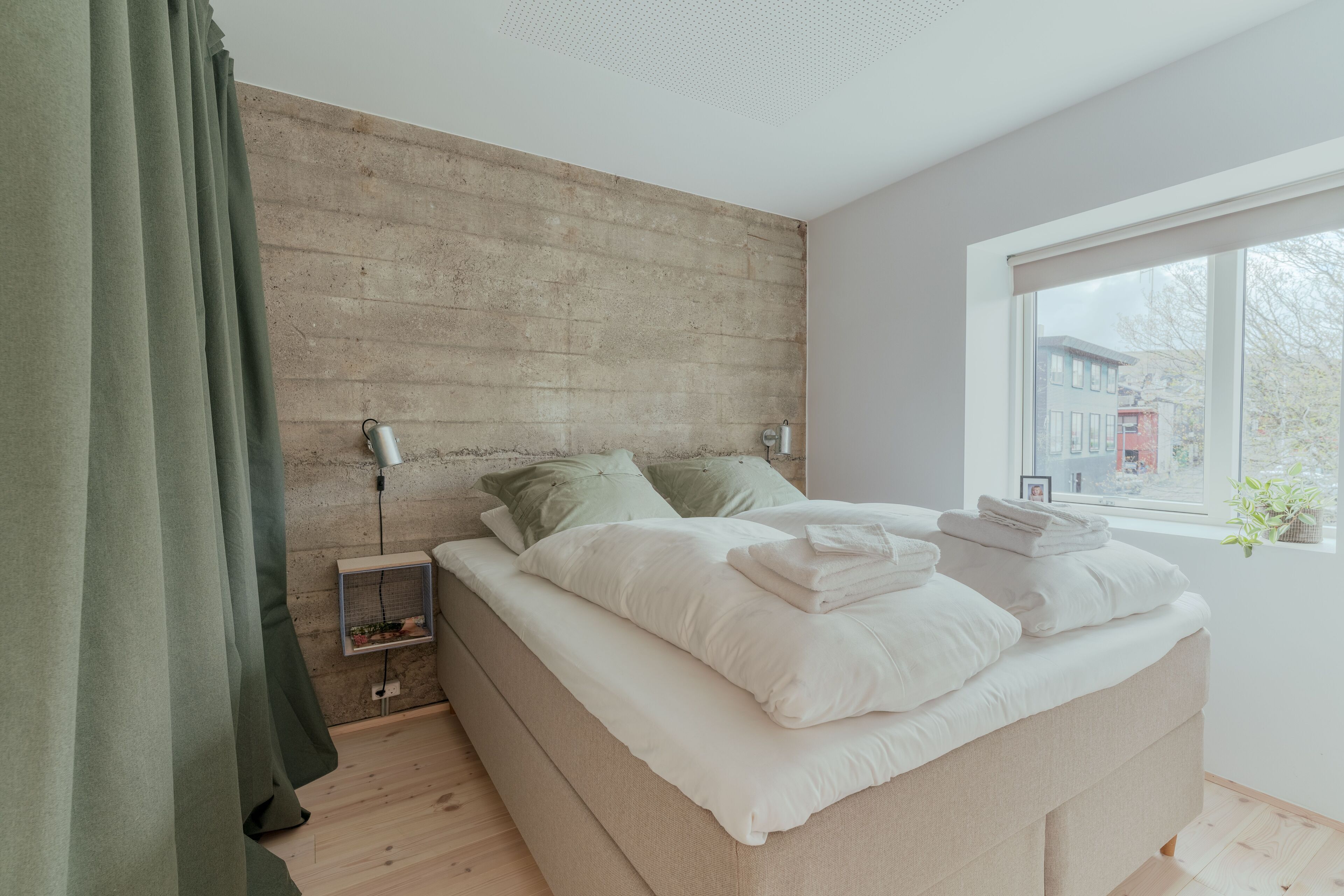 Standardlejlighed | Mørklægningsgardiner, gratis Wi-Fi, sengetøj