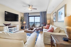 TV - Beachfront Hideaway Haven: 2BR Condo w/ Amenities (North Myrtle Beach)