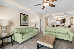 TV - Shoreline Sunsets: 2BR Condo with Modern Comforts (North Myrtle Beach)