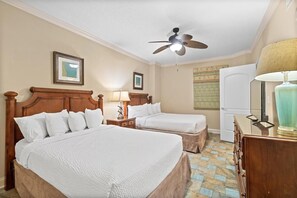 2 bedrooms, internet, bed sheets
