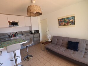 TV - 30sqm Terrace, 2 rooms in Sète (Sète)