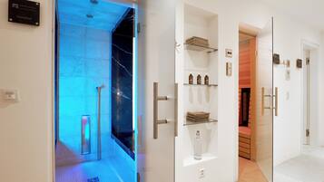 Een sauna, een stoombad