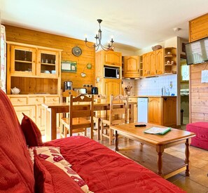 TV - Z-Chalet Mitoyen 7A., Z-Chalet Mitoyen 7A. (Mont-Saxonnex)