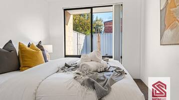 3 bedrooms, iron/ironing board, travel cot, free WiFi