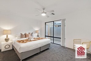 3 bedrooms, iron/ironing board, travel cot, free WiFi