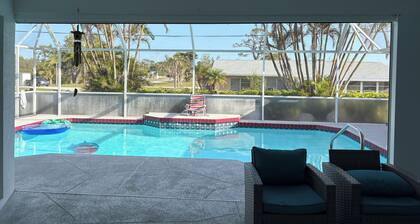 Manasota Key Beach Entire Heated Pool Englewood Home