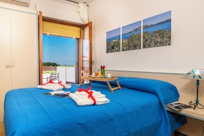 1 soverom, wi-fi (mot et tillegg) og sengetøy