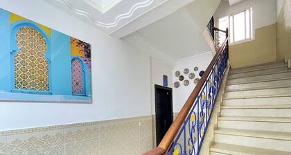 A charming one-bedroom apartment.