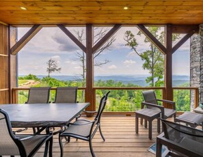House, Multiple Beds, Hot Tub, Mountain View (Mountain Kandy at Blue Ridge Mountain) | Outdoor dining - Mountain Kandy at Blue Ridge Mountain (Lenoir)