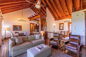 House, Multiple Beds, Hot Tub, Mountain View (Blue Hole Lodge at Blue Ridge ) | Living area | Fireplace - Blue Hole Lodge at Blue Ridge (Boone)