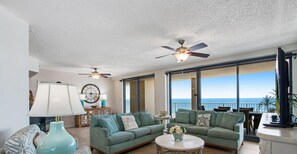 TV - Outdoor & Indoor Pool! | Gulf Front (Orange Beach)