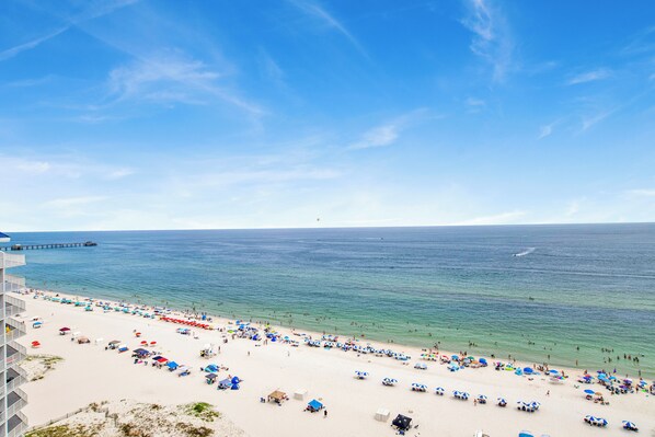 Accommodatie ligt op het strand