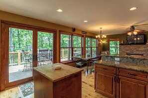 Cabin, Multiple Beds, Patio, Mountain View (A Peak of Heaven) | Interior - A Peak of Heaven (Boone)