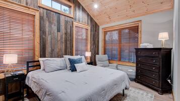 Rumah, Beberapa Tempat Tidur, patio, pemandangan gunung (Banner Bear) | 2 kamar tidur dan didekorasi berbeda-beda