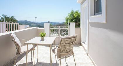 Rhodes VistaPeak Retreat: Serene Escape with Stunning Views