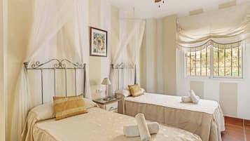 5 dormitorios y ropa de cama