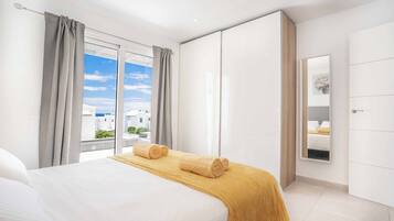 6 habitaciones y ropa de cama