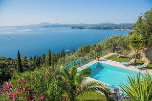 Front of property - Villa Adriana Sea View (Corfu)