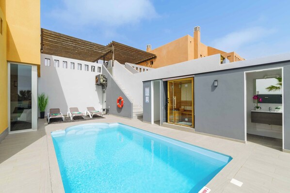 Façade de l’hébergement