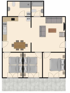 Villa (6 Bedrooms) | Plan dâĂ©tage