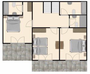 Villa (6 Bedrooms) | Plan dâĂ©tage