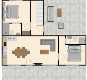 別墅 (3 Bedrooms) | 樓層平面圖