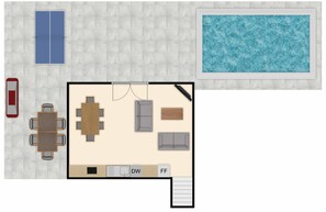 빌라 (3 Bedrooms) | 평면도