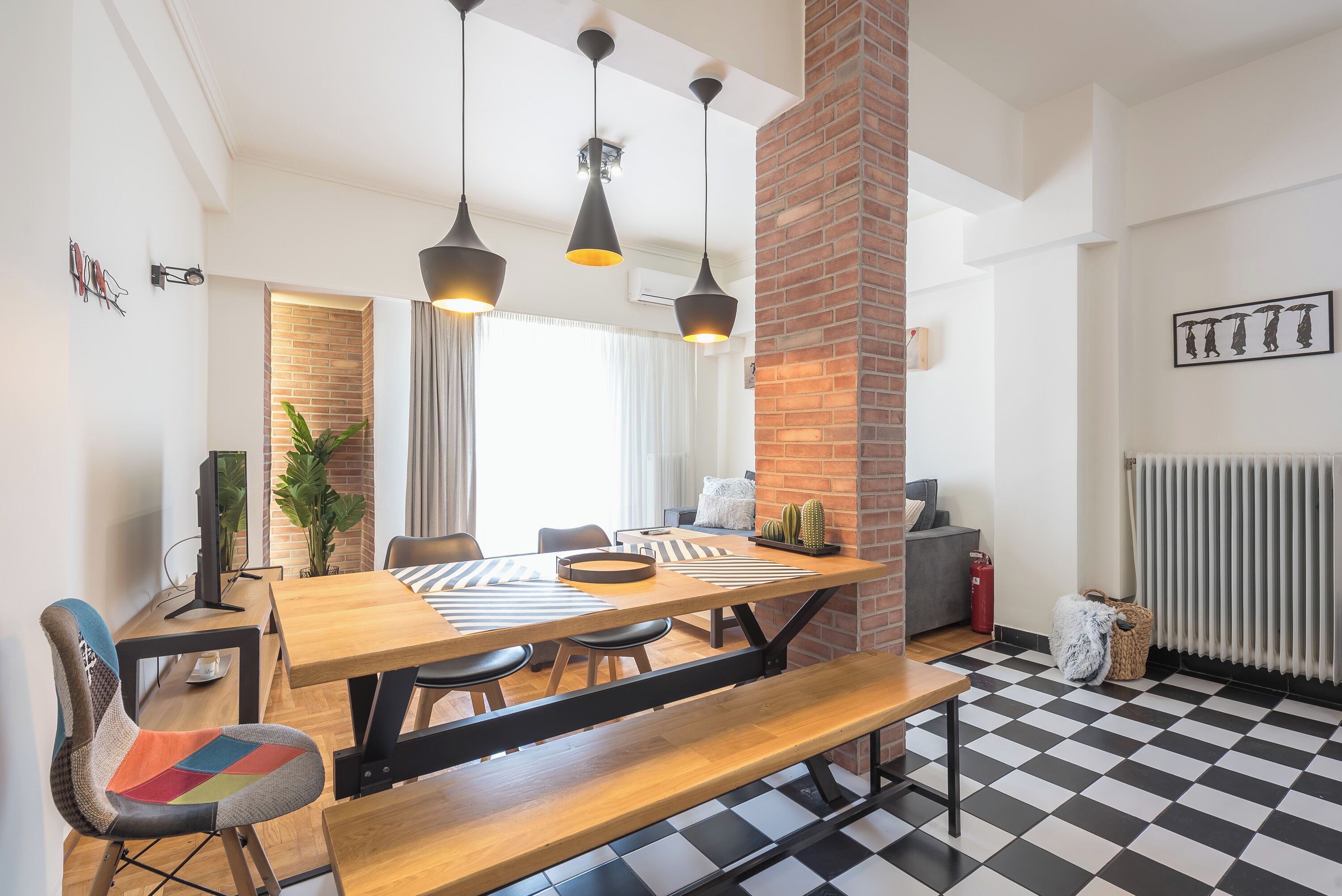 Comfort Apartment, 1 Double Bed with Sofa bed, Non Smoking, Balcony | In-room dining