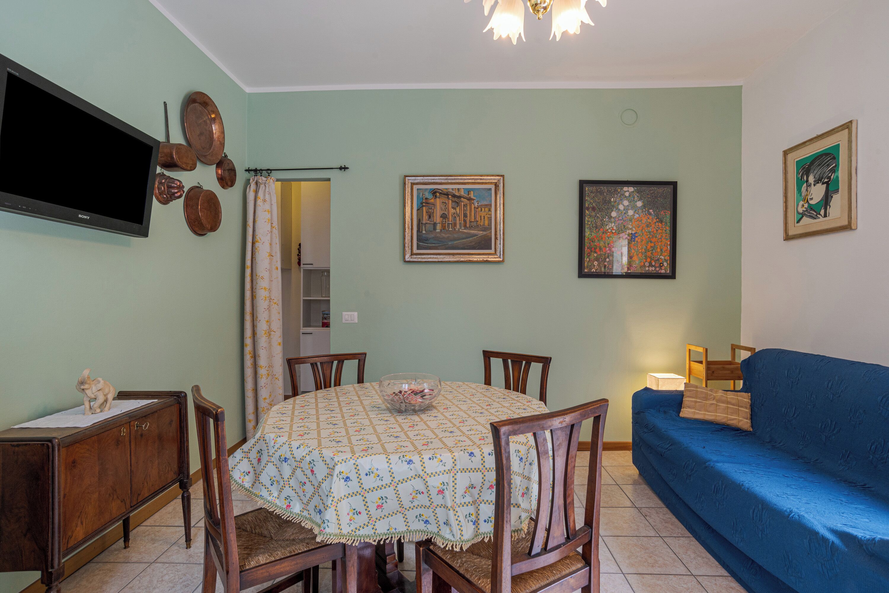 Appartement Familial, plusieurs chambres (Casa Caterina) | Coin séjour