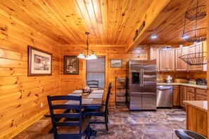 House, Multiple Beds, Patio, Mountain View (Dreams and Streams) | Dining - Dreams and Streams (Todd)